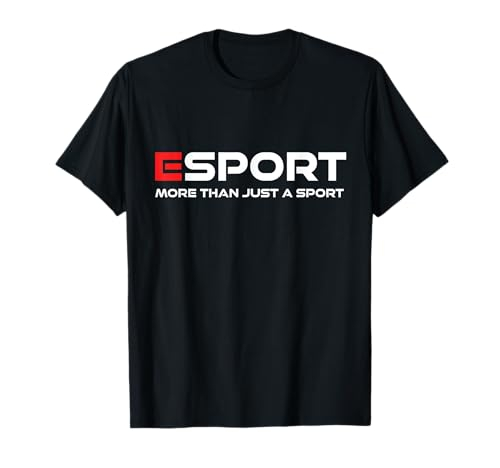 Esport Mehr als Sport | Progamer Semipro Onlinespieler T-Shirt
