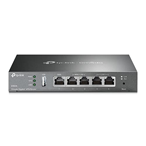 TP-LINK ER605 5 Port Dual/Multiple WAN VPN Router