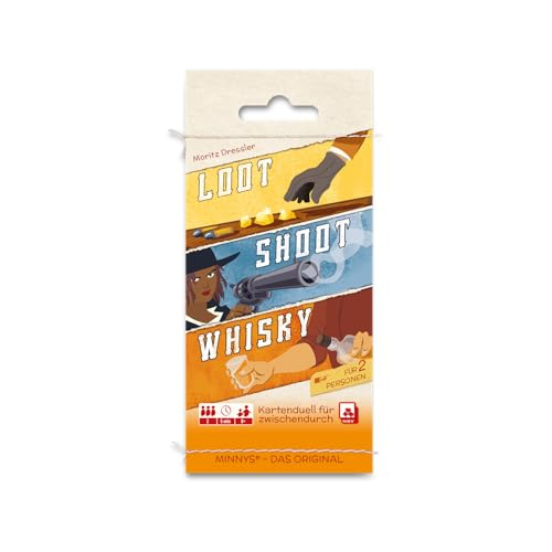 NSV - 3613 - MINNYS - Loot, Shoot, Whisky - Kleines Kartenspiel