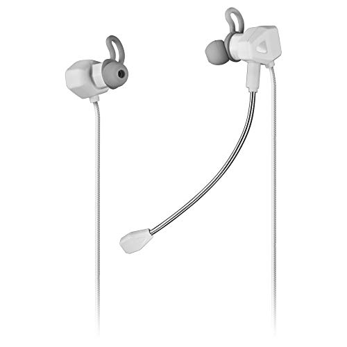 Mars Gaming Gaming MIHXW Weiß, In-Ear-Kopfhörer mit Mikrofon