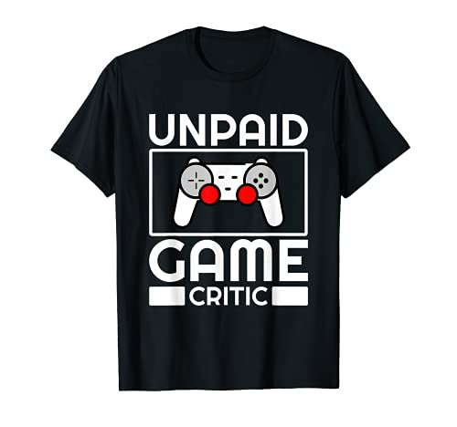 Gamer Gaming Spielekritiker T-Shirt
