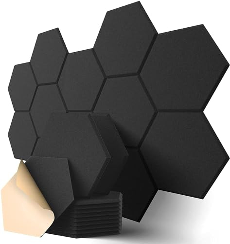 Hexagon Akustikplatten Selbstklebend
