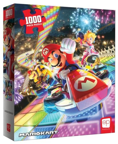 The OP Usaopoly | Mario Kart Rainbow Road Puzzle