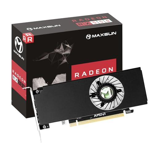 MAXSUN Grafikkarte AMD Radeon RX 550 4GB GDDR5
