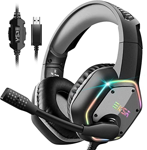 EKSA E1000 USB PC Gaming Headset
