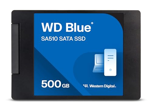 WD Blue SA510 SATA SSD 500 GB 2,5 Zoll