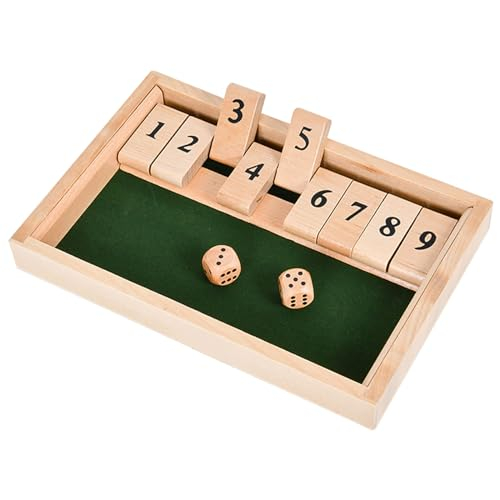 EACHHAHA Shut The Box 9er