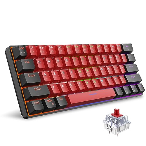 Snpurdiri 60% kabelgebundene mechanische Tastatur