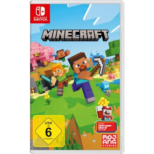 Minecraft: Nintendo Switch Edition - [Nintendo Switch] + Nintendo eShop Card | 15 EUR Guthaben | DLC