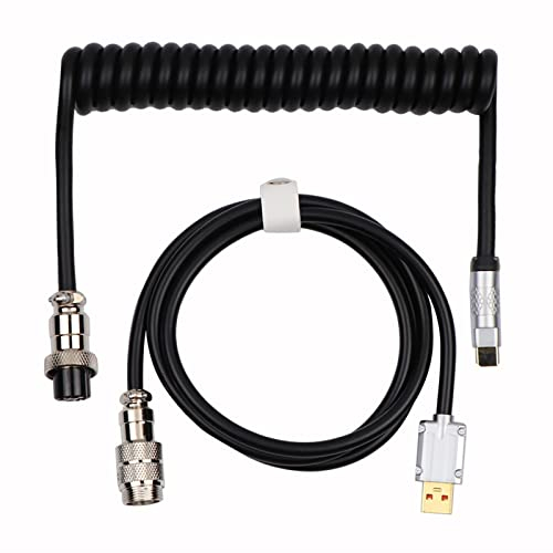 EPOMAKER Puff Aviator Coiled USB Kabel