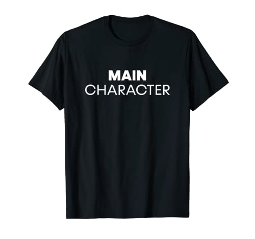 Main Character Game No NPC Gaming Jugend Sprache Meme Fun T-Shirt