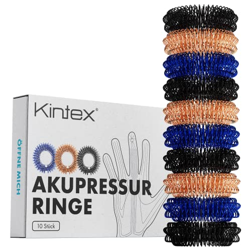 Kintex Akupressurringe, 10 Stück