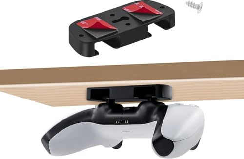 Tolesum Ständer für PS5 Controller, Unterm Tisch Halterung