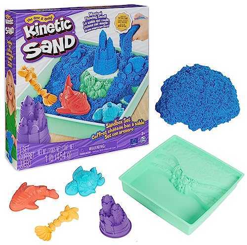 Kinetic Sand Sandbox Set Blau