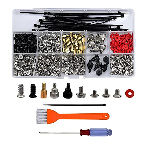 Computer Schrauben Set, 362 Stück PC Schrauben Set