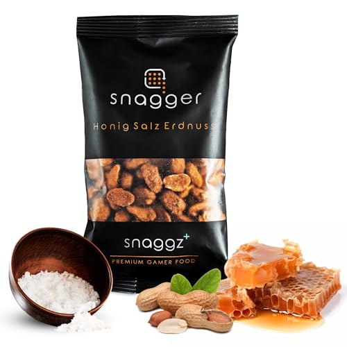 100g Süß-salzig geröstete Honig Erdnüsse by SNAGGER