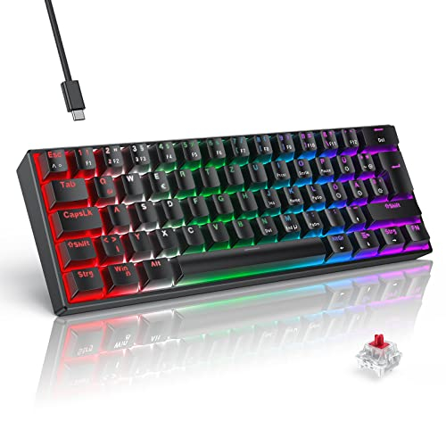 TECURS Mechanische Gaming Tastatur