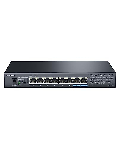 BrosTrend 8X 2,5-Gigabit Ports LAN Switch