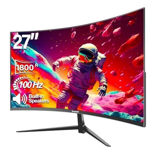 Gawfolk Curved Monitor 27 Zoll