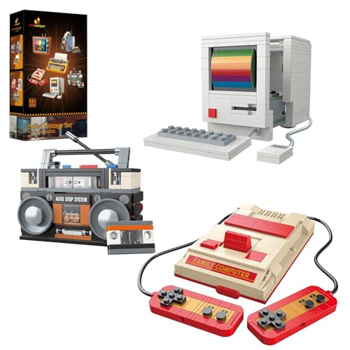 JMBricklayer Retro Haushaltsgeräte Bausteine Set