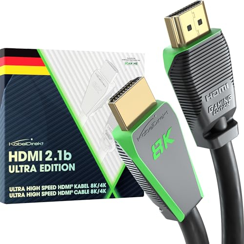 KabelDirekt – 10K & 8K HDMI Kabel, HDMI 2.1b