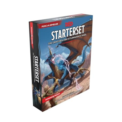 D&D RPG - Die Drachen der Sturmwrack Insel Starter Kit deutsch B-Ware