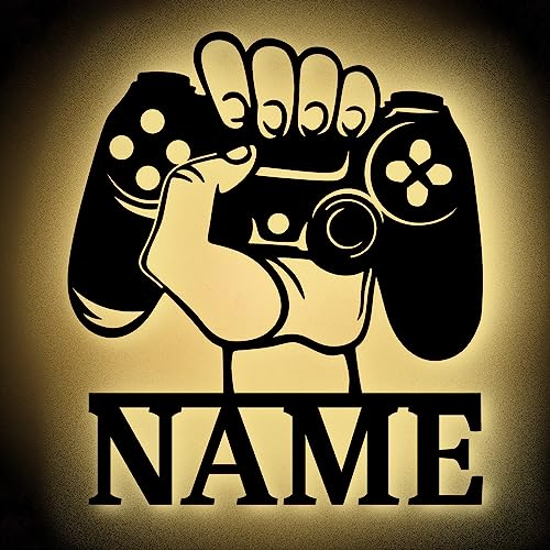 Urhome Gaming Controller Hand Stimmungslicht LED Warmweiß