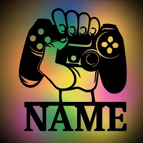 Urhome Gaming Controller Hand Stimmungslicht LED RGB