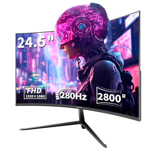CRUA Gaming Monitor 24.5 Zoll