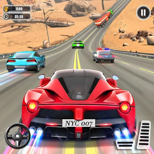 Highway Car Racing Games 3D: Extreme Autorennen-Simulatorspiele offline