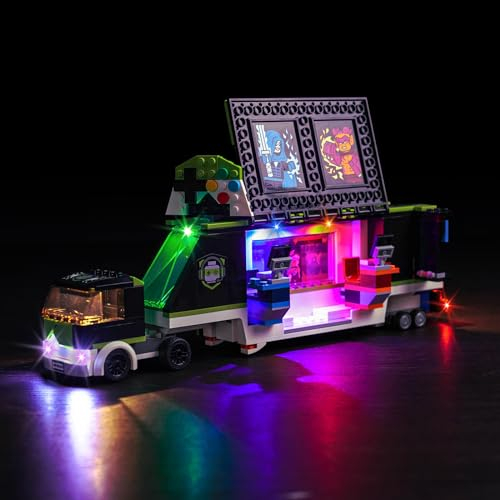 LocoLee Licht Kompatibel mit Lego Gaming Turnier Truck
