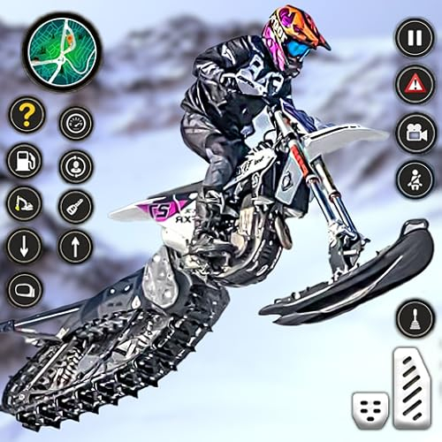 Snowbike-Meisterschaft Offroad-Motorradspiele