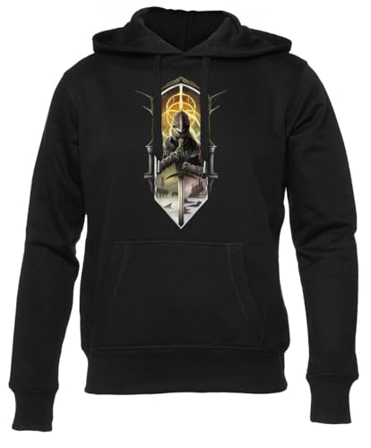 Newtee Elden Ring Gaming-Community Unisex Schwarz Hoodie Männer Frauen