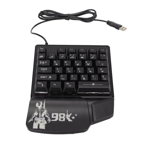 ASHATA Einhand-Gaming-Tastatur