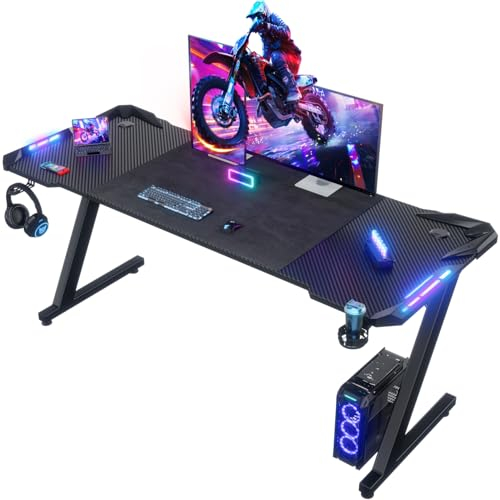 Devoko Led Gaming Tisch 160x60 cm