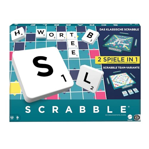 MATTEL GAMES Scrabble Zwei in Eins