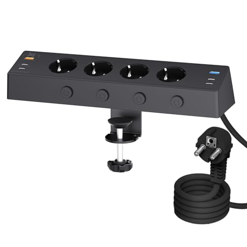 Kinglink Tischsteckdose mit USB C 20W