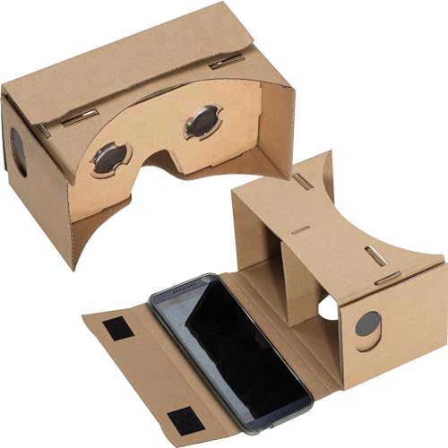 Virtual Reality VR-Brille aus Karton