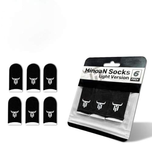 Minoan Socks® Light Version Pack of 6 Gaming Fingerhülsen