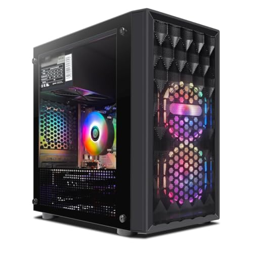 STGsivir Basic Gaming PC, Intel 10th Gen 3.5GHz, AMD Radeon RX 560 4GB GDDR5,16GB RAM, 512GB SSD