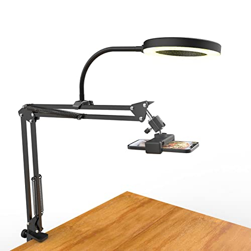 Overhead Stativ Handy mit Ringlicht