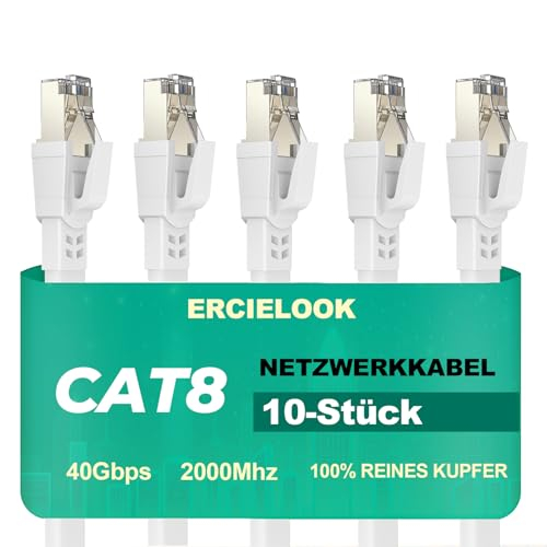 Ercielook Lan Kabel 0,25m-10 Stück