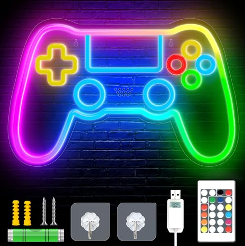 Neon Schild für Gaming Zimmer Dekoration