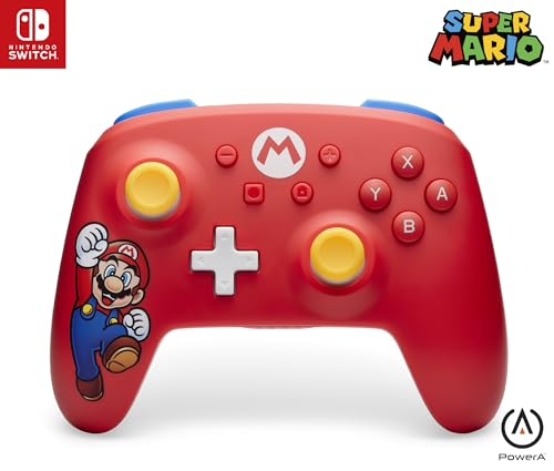 Kabelloser PowerA-Controller für Nintendo Switch - Mario-Freude