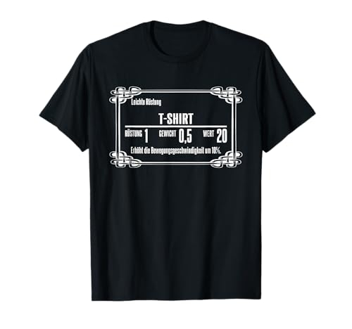 Gaming Merch Esports Outfit MMORPG Kostüm Leichte Rüstung T-Shirt