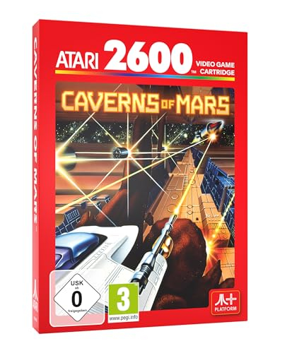 Caverns of Mars (Atari 2600+) Cartridge