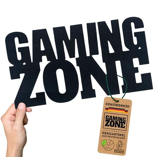 Gaming Zone Schild - Gaming Türschild Zocken