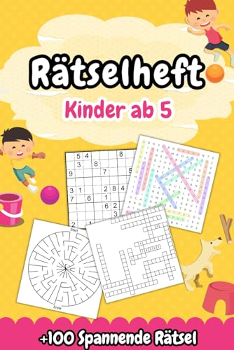 Rätselheft Kinder Ab 5