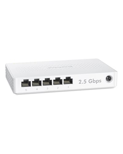 BrosTrend 5-Ports 2.5G LAN Switch