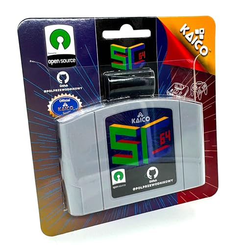 Kaico Edition SummerCart64 Open Source N64 Flash Cart with 64DD Support